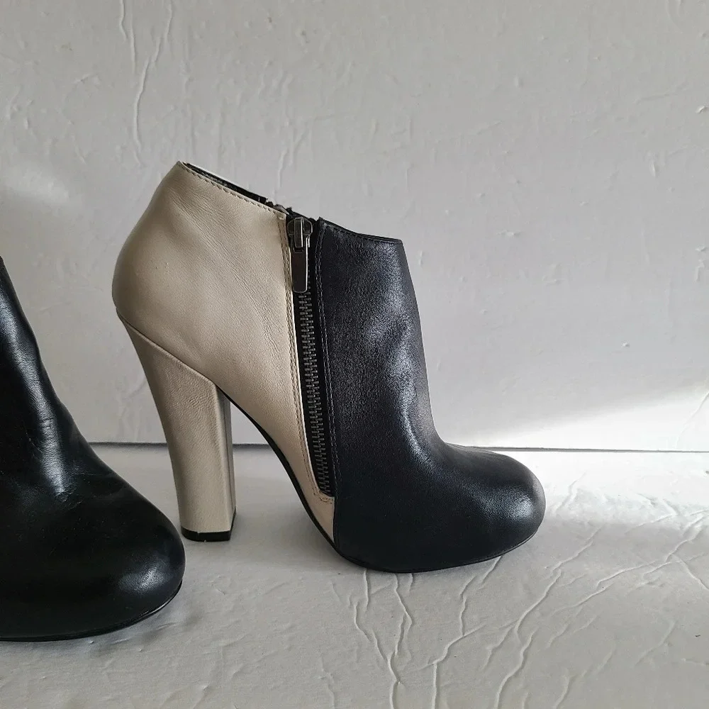Shoemint Nancy leather booties women's sz.7.5